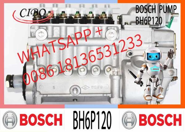 Parties moteur Shanghai C6121 3306 Moteur diesel Longbeng Pompe à injection de carburant BH6PA110 BH6P110 BH6P120