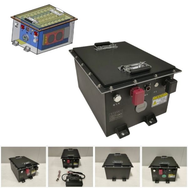 High Performance 24V RV Battery Camper Van Lithium Battery Lightweight Fast Charging