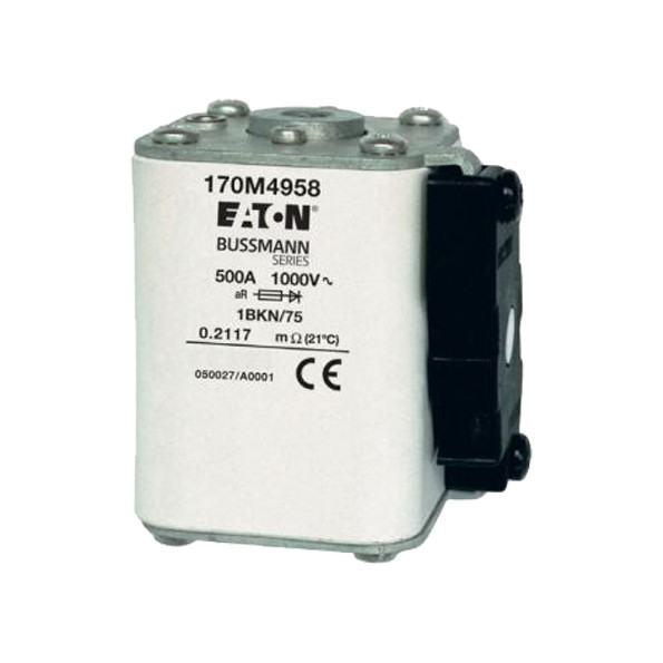 Европейский стандартный плоский конец установил взрыватель 1000V 50 квадратного тела - 1400A