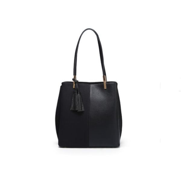 2019 new large-capacity tote bag fashion shoulder bag women's bag patchwork trend handbag