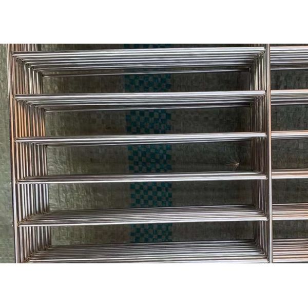 5 X 10 Cm Welded Wire Panels Rectangular Hole For Poultry Farming Coop Fencing