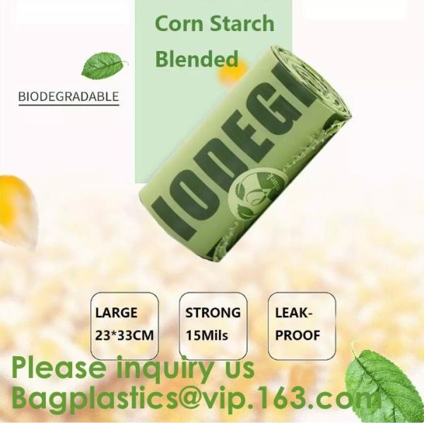 Biobased Compostable Vest T-shirt Handle Bags,Shopping, Shopper, Singlet, Vest Carrier, Tie handle, Top tie, NIce Day