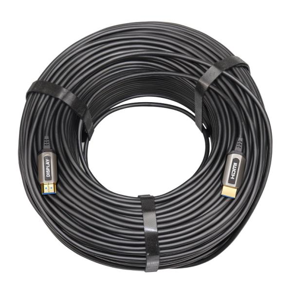 100M Ethernet Black PVC Jacket HDMI Cable 4K  6.6 Ft