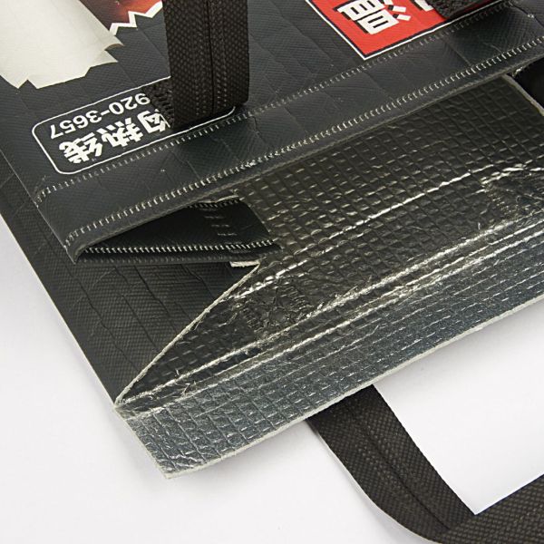 Durable High Quality Popular Design Custom Logo Printed Insulated Thermal Non Woven Bag