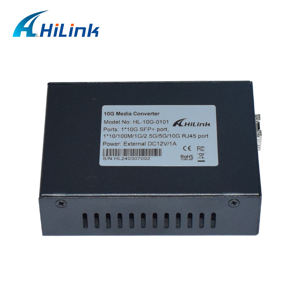 10G Media Converter 1 порт SFP+ и 1 порт RJ45 100/1000Base-T 2.5/5/10GBase-T