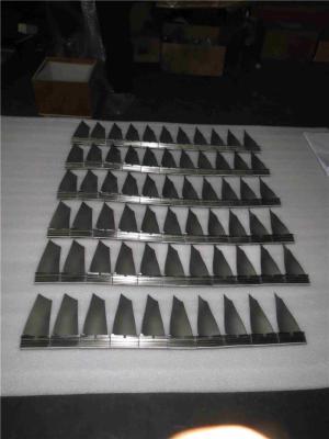 Nickel Base Alloy Turbine Blade , Turbine Spare Parts Energy Saving Customizable
