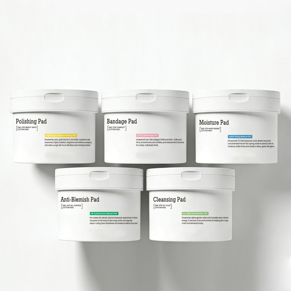 OEM ODM Toner Patch Private Label Exfoliating Brightening Facial Mask Salicylic Acid Skincare Cleansing Hydrating Moisturizing