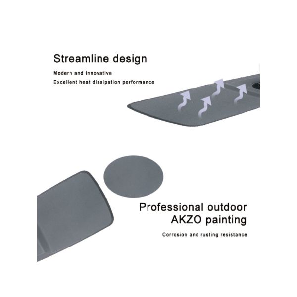 KCD 5000 Люмен Алюминиевый взрывозащищенный декоративный промышленный OEM 150 Вт Электрическая электростанция Садовый деревенский светодиодный уличный фонарь