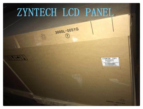 WXGA WLED 3D LCD Panel 55inch 3840*2160 LC550CQN-FGF1 With Hard Coating