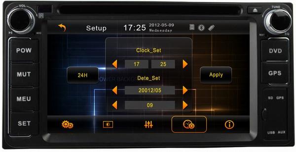 Car gps navigation for Toyota Land Cruiser 2003-2010  with China dealer DVD media player entertainment system OCB-6229