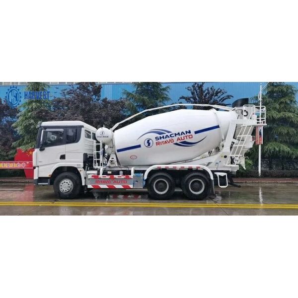 Тележка конкретного смесителя двигателя SHACMAN 6x4 X3000 10m3 Cummins 350hp