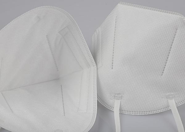 Non Poisonous Non Woven Fabric Face Mask Adapted Various Face Shapes