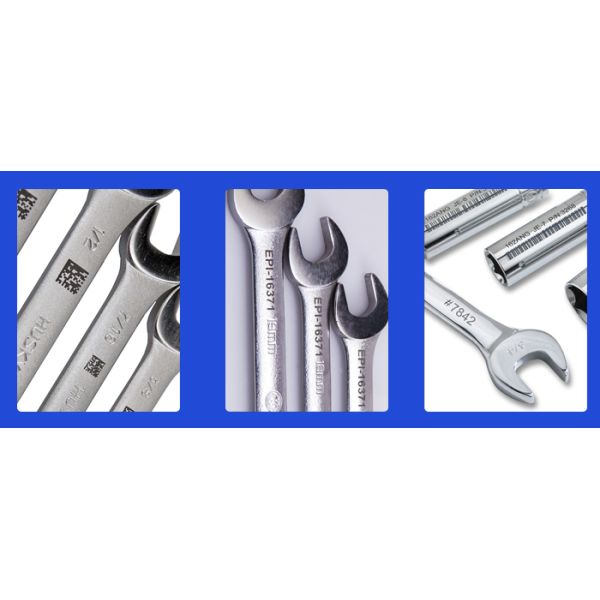 1064nm Laser Wavelength Laser Etching Machine For Stainless Steel , 5 Meter Cable Line