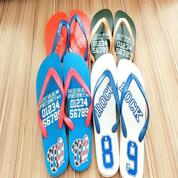 Eco-Friendly EVA Flip Flops with Anti-Skidding 15mm Sole Thickness and Customizable Sizes