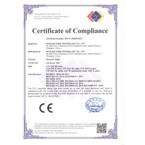 Sichuan hone technology co.,ltd, Certifications