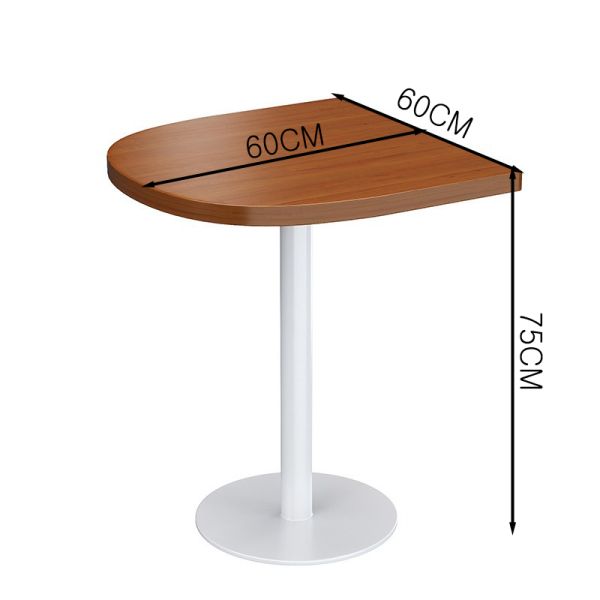 Coffee Table Walnut Wood , Iron Bracket Milk Tea Shop/ / Small , Household Leisure