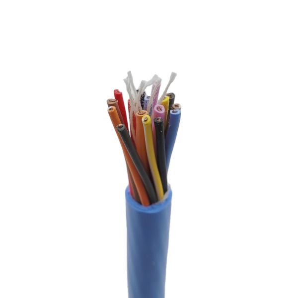 Ultra Fine Flexible Drag Chain Silicone Cable Multi Cores Cable