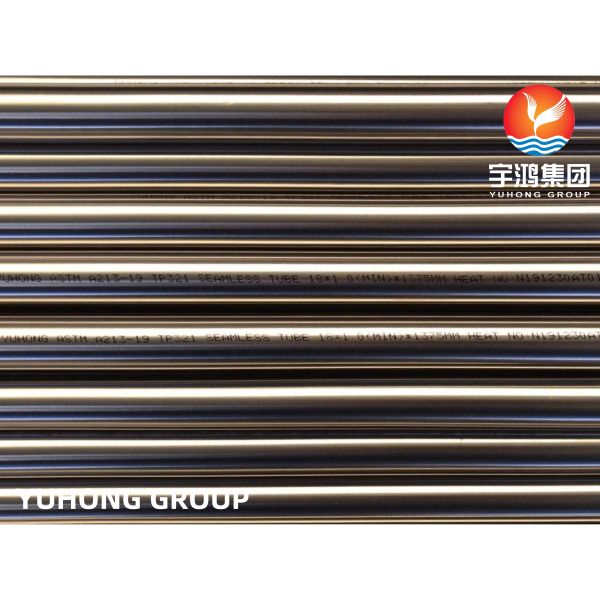 ASME SA213 TP321 Bright Tube BA For High Temperature In The Food Industries
