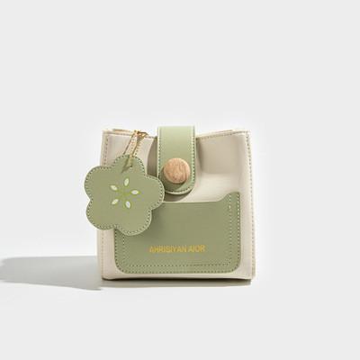 SUMMER FRESH ALL-MATCH BAG FEMALE FASHION TREND ADVANCED SENSE NICHE DESIGN CROSSBODY BUCKET BAG POPULAR THIS YEAR