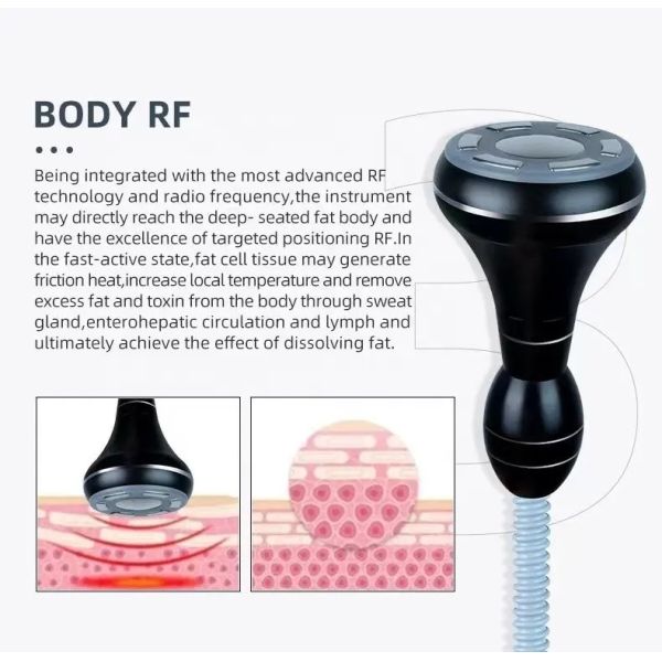 Ultrasonic Fat Cavitation Lipo Rf Body Slimming Machine Lose Weight Non-Surgically