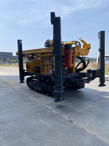 Multifunctional Crawler Water Well Drilling Rig Diesel Engine Water Well Drilling Machine