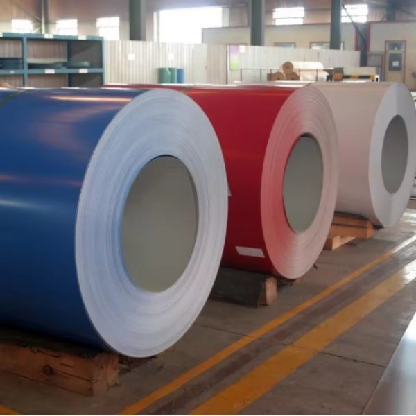 Prepainted Galvanized Steel Coil Available in Custom RAL Colors, Thicknesses and Widths