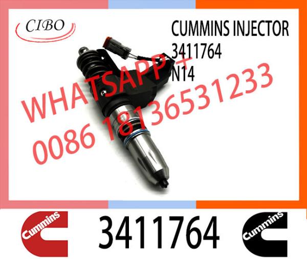 Diesel engine spare parts common rail fuel injector 3411766 3411691 3411767 3411764 3411767 for Cummins Engine N14