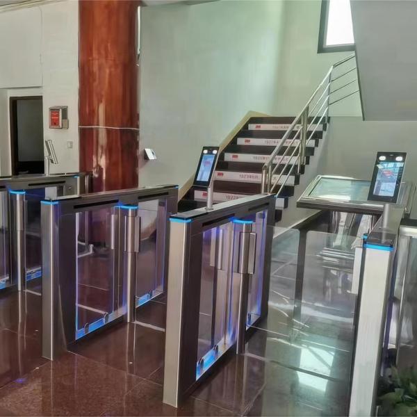 Card Reader Automatic Barrier Gate Biometric Access Control Security Speedgate Turnstile