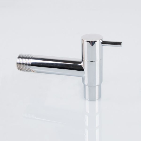 Toilet Chorme Plated 170g 0.8Mpa Brass Water Taps