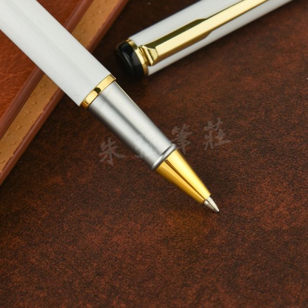 Новинка шариковая ручка черная металлическая ручка для подписи для местного снабжения лазерная гравировка логотип бесплатная реклама