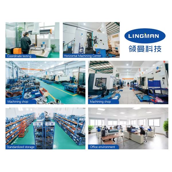 LINGMAN 125C Double-acting Laser Rotary Axis Chuck Feeding Rear Chuck