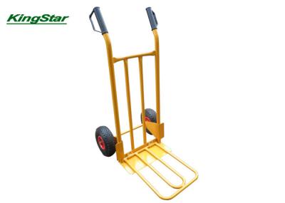 Zinc Finish Rim Lightweight Folding Hand Cart For Moving Heavy Objects