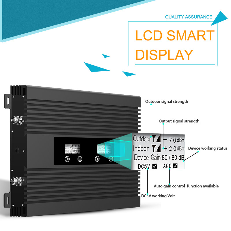 ATNJ Dual-band High Power 800MHz 900MHz Dual-band Signal Booster для улучшения телефонной связи