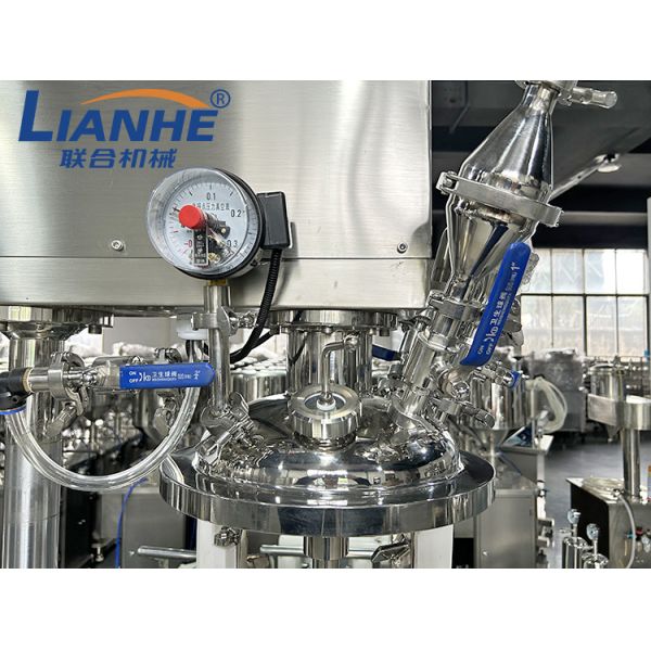 5L High Speed Lab Cream Vacuum Emulsifier Homogenizer Lotion Vacuum Mixer