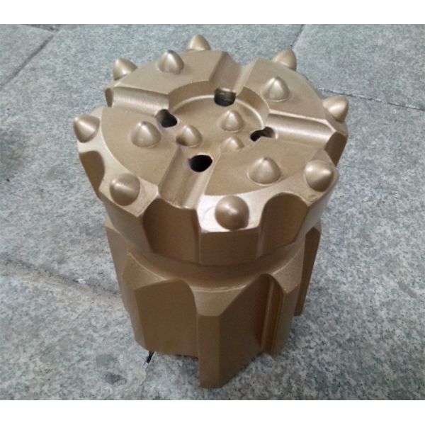 Broca del botón del cuerpo de T45 152m m Retrac con el centro del descenso para la perforación del granito