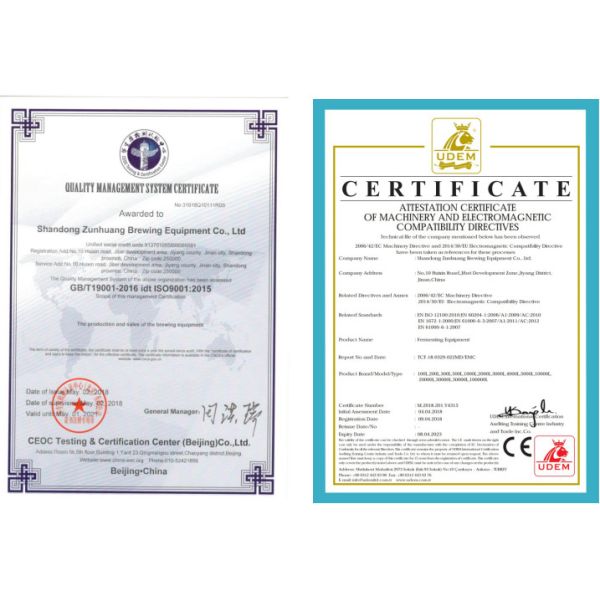 500L beer brewing equipment micro brewery for beer bar brewpub and hotel