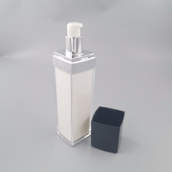 Acrylic Airless Cosmetic Pump Bottle 15ml 30ml 50ml 100ml