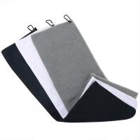 Serviette de golf gaufrée avec logo personnalisé pour la peau avec sac OPP