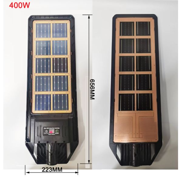 ABS Material Solar Motion Sensor Waterproof Security Yard IP68 All In One Led Street Light
