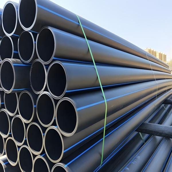 2.3mm-117.6mm Thickness PE Sewage Pipe for Temperature Range -40C To 60C Sewage Disposal Solutions