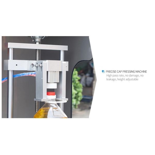 semi-automatic bottle/box oil sealing machine in business