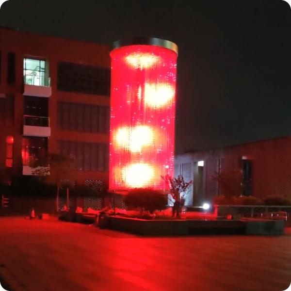 Lâmpadas decorativas para festivais de interior e exterior de cristal 3D