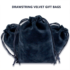 Velvet Gift Bags, Velvet Drawstring Pouches, Bracelets, Necklaces, Watches, Rings, Jewelry packaging