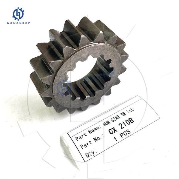 CX 210B CX240 Sun Gear LC00222 CX240B Swing Motor Sun Gear 1st For cx Excavator Spare Parts