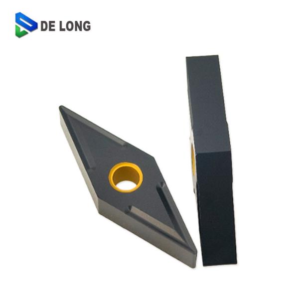 Pour le traitement de l'acier dur, les inserts de tournage CNC à base de carbure en fonte VNMG160404 SL