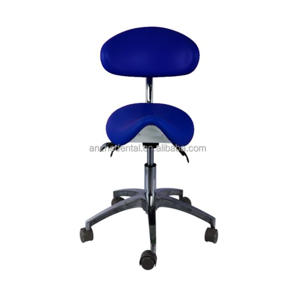 5 ruedas universales Sillón de dentista Color verde Base de metal Sillón de dentista