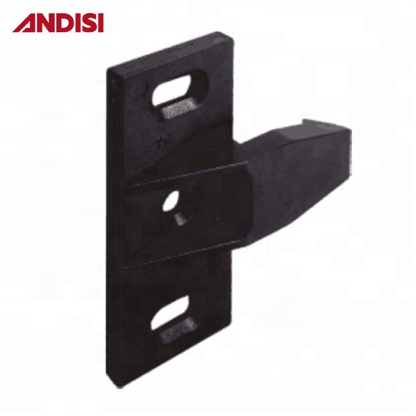 Black Finish Plastic Quick Joint Connection Fittings for Easy Office Cabinet Assembly