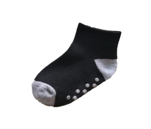 Eco Friendly Casual Infant Baby Socks , Anti Slip Baby Ankle Socks Customized Color