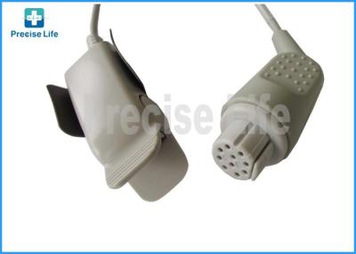 Sensor adulto da ponta de prova do grampo OXY-F4-N SpO2 do dedo com o conector de pino 10 redondo