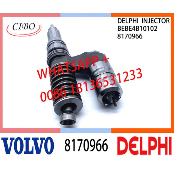 VOL 8170966 BEBE4B10102 Топливный двигатель Дизельный инжектор 8170966 BEBE4B10102 A1 для VOL D12 3124 US SPEC 340-425 HP